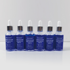 10% GHK-CU <span class=keywords><strong>Copper</strong></span> Peptide Hair Growth Treatment <span class=keywords><strong>Serum</strong></span> 5% AHK-CU with Aloe Vera Herbal Ingredients Anti-Aging Liquid Formula - Product Image 2