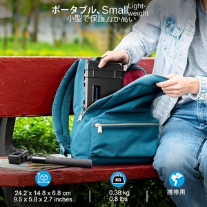 Custodia Rigida Impermeabile da Viaggio Lekufee per DJI Mic Mini LK150-4 (Solo Custodia) Prodotta in Cina - Product Image 4