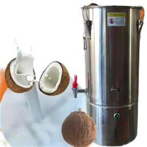 Máquina extractora de leche y zumo de coco