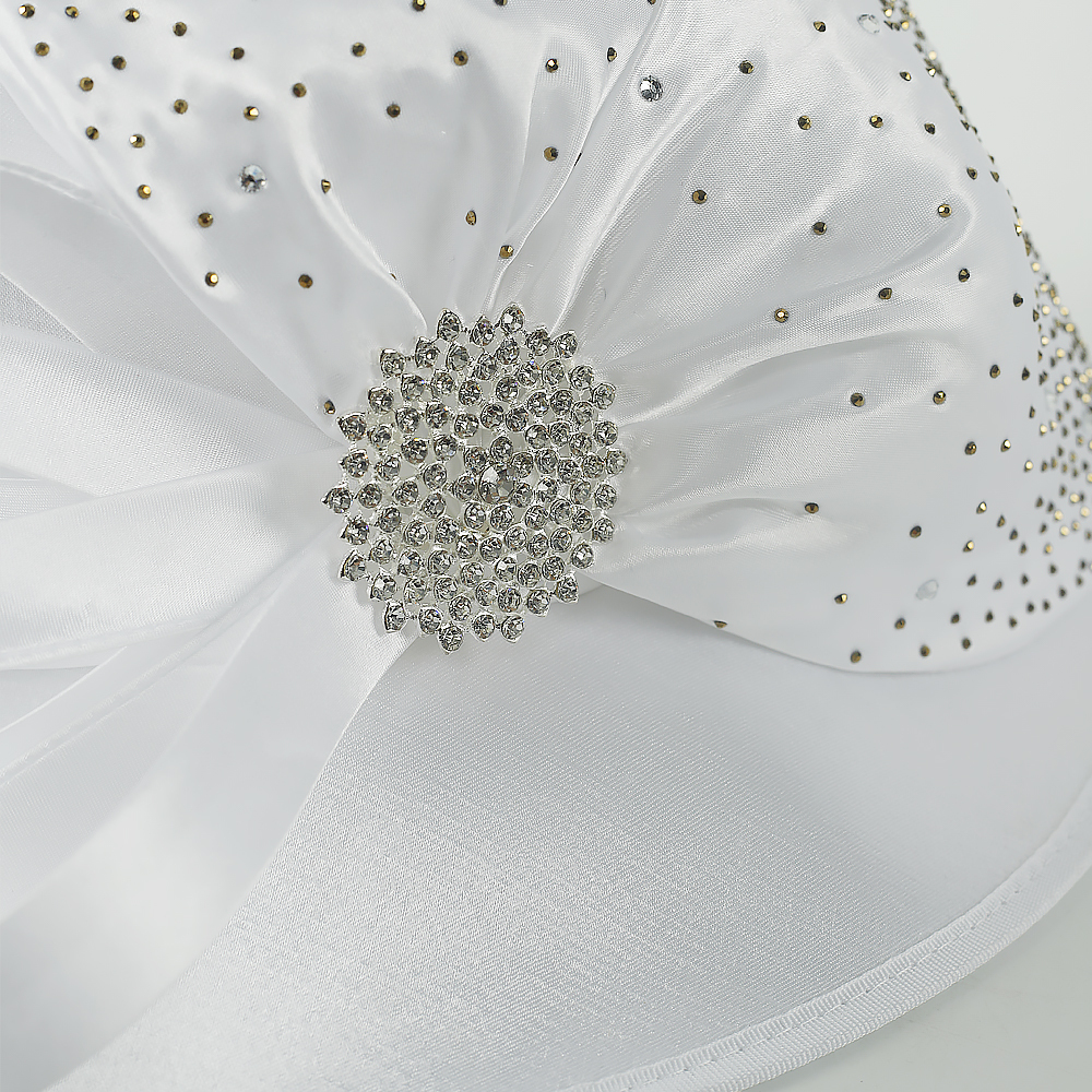 Derby Hat for Women Church Tea Party Kentucky Wedding Cloche  display picture 3