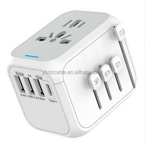 3USB+<b>type</b> <b>c</b> 3A 4-port Quick Charger Universal Android Phone Wall Charger for IPhone15 14 Multi-port Travel Quick Charger - Product Image 1