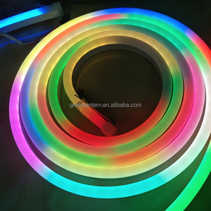 DMX SPI lập trình kỹ thuật số <span class=keywords><strong>RGB</strong></span> IC ws2811 <span class=keywords><strong>Led</strong></span> Neon 12V địa chỉ <span class=keywords><strong>Led</strong></span> Neon Ánh sáng dây thừng - Product Image 2