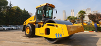 Compacteur de sol vibrant à tambour unique de 36 tonnes de marque supérieure XS365 avec système entièrement hydraulique, moteur et roulement