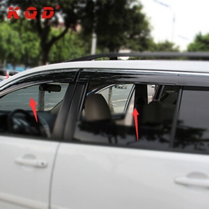 Accessoires de porte de voiture, déflecteur de fenêtre, pare-pluie, sport, 2016, acrylique personnalisé, épaisseur 2,0 mm, pour Mitsubishi Montero Luxury, 10 ensembles - Product Image 2