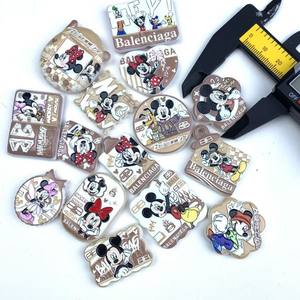 Stylo de perlage DIY Premium Mickey avec décoration de perles imprimées en relief double face, <span class=keywords><strong>pour</strong></span> chaîne de téléphone portable et accessoire de porte-clés - Product Image 1
