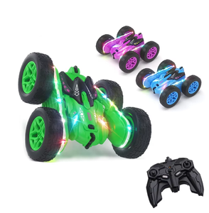 <span class=keywords><strong>Precio</strong></span> de fábrica RC <span class=keywords><strong>Stunt</strong></span> Cars Conducción de doble cara 360 grados Flips <span class=keywords><strong>Stunt</strong></span> RC Race <span class=keywords><strong>Car</strong></span> con LED Light-up Toys - Product Image 1
