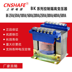 Transformateur d'isolement de commande série BK Cnshafe 25VA 50VA 100VA 160VA 200VA 250VA 300VA 400VA 500VA - Product Image 4