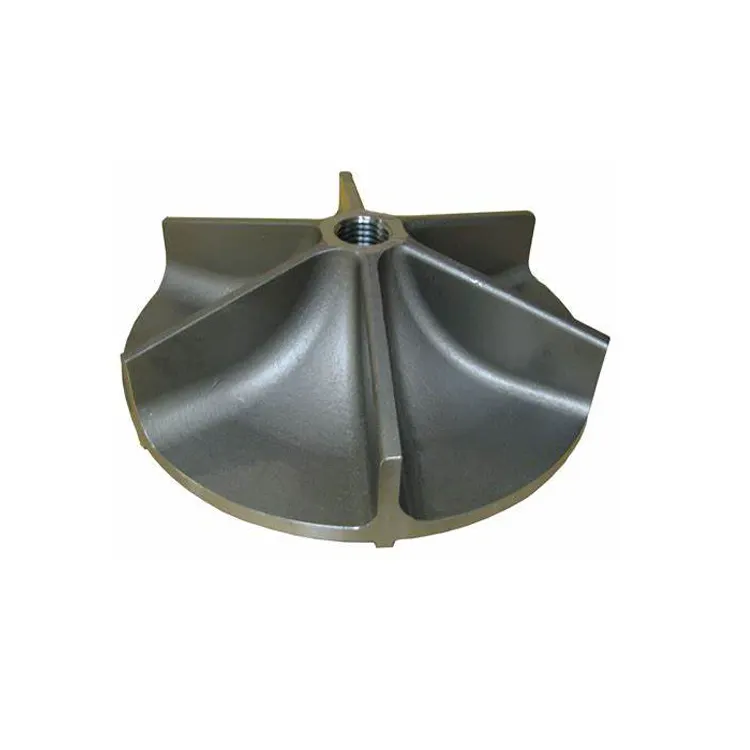 Custom Made Precision Sand Die Casting Nodular Cast Iron Water Pump Impeller for Marine