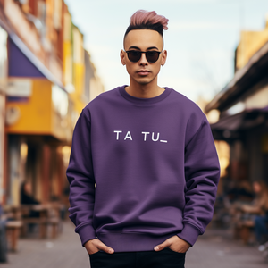 Sudadera de mezcla de algodón resistente personalizada unisex cuello redondo de talla grande informal con estampado de hojaldre y logotipo de estilo francés - Product Image 4