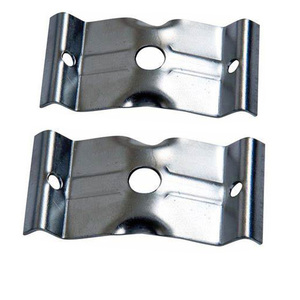 OEM kustom aluminium logam Stamping braket konektor rak untuk kayu kayu Joist gantungan dan meja kaki menghubungkan sudut - Product Image 1