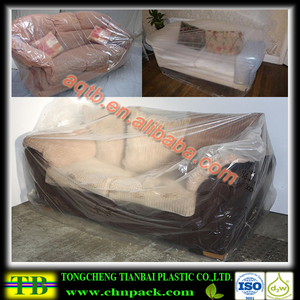 Disposable Clear <strong>Plastic</strong> Custom Outdoor Furniture <strong>Sofa</strong> <strong>Cover</strong> - Product Image 6