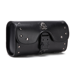 Sacoche de moto antivol style punk rétro avec serrure, sacoche latérale universelle pour la conduite en extérieur, vélo électrique, transfrontalier - Product Image 2