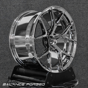 BALANCE Custom VS-5RS Triple Chrome Muscular Forged Alloy <strong>Wheels</strong> 17 18 19 20 Inch 5x120 5x114.3 5x112 For BMW M2 M3 M4 M5 Tesla - Product Image 2