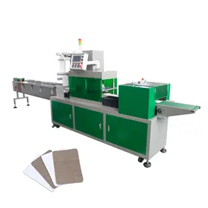 Energy saved horizontal 4 sides seal packing machine for paper face towel