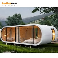 Cabane Apple Écologique et Étanche, Design Moderne, Garantie 5 Ans, Meilleure Vente, pour Zones Touristiques, Hôtels, Bureaux, Maisons, Parcs et Cuisines
