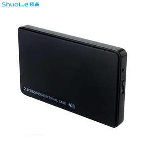 Carcasa externa para disco duro USB 3.0 de 2,5 pulgadas para disco duro SATA, carcasa de plástico con cable y funda - Product Image 5