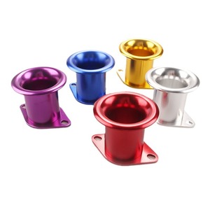 อะแดปเตอร์เชื่อมท่อไอเสีย Xuzhong ขนาดปากเข้า 43.6 มม. ผลิตจากอลูมิเนียมอัลลอย สีม่วง สำหรับรถยนต์โตโยต้า โคโรลล่า AE86 - Product Image 3