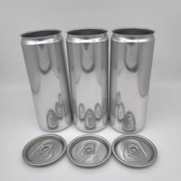 Canette en aluminium élégante de haute qualité, facile à ouvrir, pour boissons et bières, 200ml, 250ml, 270ml, 310ml, 330ml, 335ml