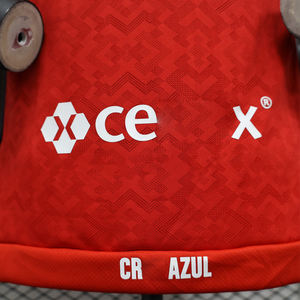 Camiseta de Fútbol Cruz Azul Temporada 2526, Estilo Vintage, Versión Jugador de Alta Calidad, Estilo Mexicano, Ropa de Fútbol Liga Mexicana - Product Image 4