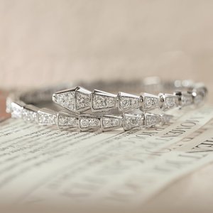 Pulsera de Cadena con Diamantes de Lujo para Mujer, Hecha a Mano en Plata de Ley 925, Joyería Fina Brillante, Regalo de Aniversario o Boda - Product Image 4