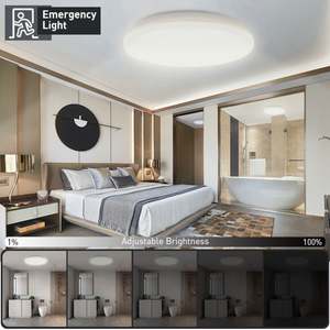 Grande surface carrée ronde montée 12w 24w 36w plafonniers de Dimmable LED de bureau d'atelier de supermarché - Product Image 3