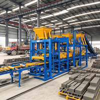 Machine de fabrication de briques en ciment entièrement automatique OEM/ODM pour projets de briqueterie de grande capacité avec moules interchangeables