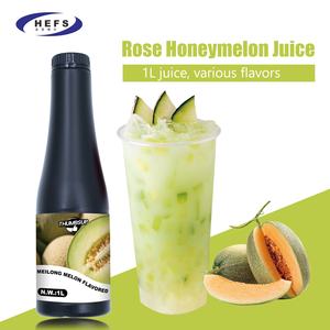 高品質ローズハニーメロンフルーツシロップ濃縮バブルティー材料スムージードリンク用液体ボトル用 - Product Image 4