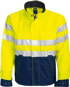 Зимняя куртка Абердин HI-VIS желтая угольная Рабочая одежда - Product Image 4