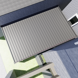 Salon extérieur personnalisé <span class=keywords><strong>en</strong></span> aluminium Carport <span class=keywords><strong>Toit</strong></span> Carport Carports pour garages de stationnement de voiture - Product Image 1