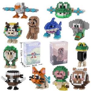 Juego de Bloques de Construcción Brain Rot, Juguetes de Bloques de Construcción Tung Tung Tung Sahur, Tralalero Tralala, Adornos Coleccionables, Regalos - Product Image 1