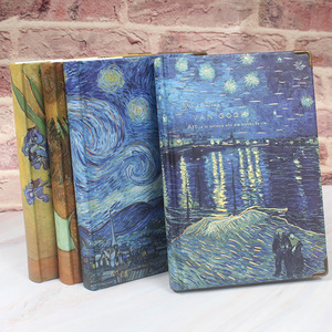 Diario con Copertina Rigida Vintage, Dipinto a Olio di <span class=keywords><strong>Van</strong></span> <span class=keywords><strong>Gogh</strong></span>, Pagine Interne Colorate, Quaderno con Copertina Rigida - Product Image 3