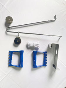 Système de thérapie physique à poulie d'épaule à fixer sur porte, Kit de traction pour thérapie de l'épaule à poulie d'exercice à fixer sur porte - Product Image 5