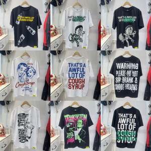 Camisetas para Hombre con Diseño de Anime de Alta Calidad: 'That's a Awful Lot of Cough Syrup' - Product Image 5