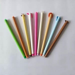 Economical Plastic <b>Pens</b> for Students Custom Animals Printing Giraffe Dinosaur Pattern 0.5mm 0.7mm Bulk Gift - Product Image 1