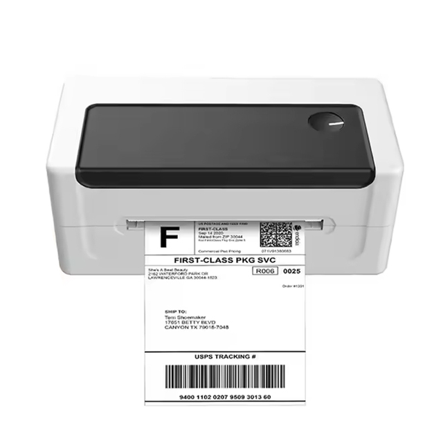 MHT-L1081 AOTONG Shipping Label Barcode Printer 110mm 203dpi Adhesive Thermal Sticker Packaging Machine USB/+USB Stock