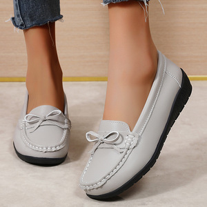 Womens Giày <span class=keywords><strong>2025</strong></span> mùa xuân mùa thu mới của phụ nữ y tá Giày giản dị phẳng duy nhất giày với Slip-On đóng cửa phụ nữ Giày - Product Image 2