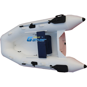 CE <span class=keywords><strong>Petit</strong></span> 2.5M Fibre <span class=keywords><strong>De</strong></span> Verre Utilisé Pêche Sport Bateaux Gonflables RIB250 1.0mm Hypalon Tube à Vendre - Product Image 5