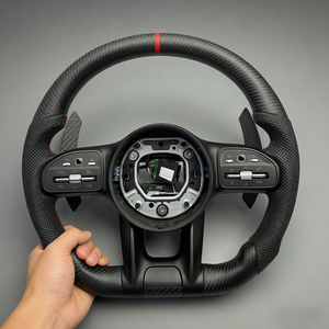 <span class=keywords><strong>Volant</strong></span> en carbone mat pour Mercedes Benz W205 C300 W211 W212 W213 W221 W222 E63 <span class=keywords><strong>AMG</strong></span> W204 GLC GLE GLK GLS - Product Image 1