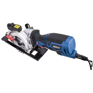 <span class=keywords><strong>Sierra</strong></span> Circular Portátil Mini HERZO <span class=keywords><strong>de</strong></span> 710 W y 115 mm, Herramienta <span class=keywords><strong>de</strong></span> Corte <span class=keywords><strong>Eléctrica</strong></span> Multifunción <span class=keywords><strong>para</strong></span> Trabajos <span class=keywords><strong>de</strong></span> <span class=keywords><strong>Madera</strong></span> - Product Image 1