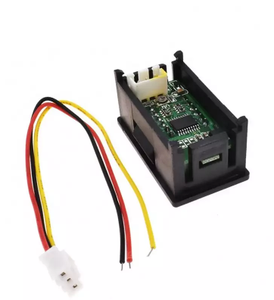 Mini écran numérique LED 0.36 pouces 4 Bits DC0-100V voltmètre panneau <span class=keywords><strong>3</strong></span> fils Volt voltmètre testeur détecteur pour voiture - Product Image 3