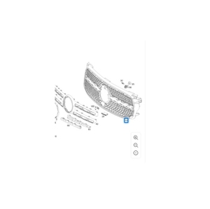 2478880200 per la griglia del radiatore <span class=keywords><strong>Mercedes</strong></span> <span class=keywords><strong>W247</strong></span> GLB200 meshwork - Product Image 5