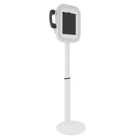 Stand iPad métallique de 13 pouces avec impression en libre-service pour double usage comme livre d'or lors de mariages et événements (1 à 7 personnes)