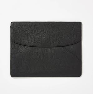 Housse pour ordinateur portable en cuir PU sur mesure extra fine 13 15 pouces pour les voyages, fermeture magnétique, sac d'ordinateur classique de luxe - Product Image 5