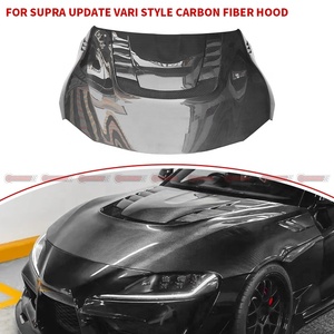 Capó de Motor de Fibra de Carbono Estilo Var para Toyota GR Supra A90, Capó de Motor de Carbono Preimpregnado Real, Venta al Por Mayor - Product Image 4