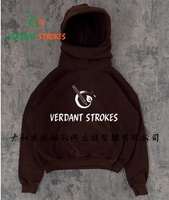 Trajets verdoyants. Sweat-shirts pour hommes, sweat-shirt vintage surdimensionné pour hommes, streetwear, pull avec logo personnalisé, masque facial, sweat-shirt pour hommes