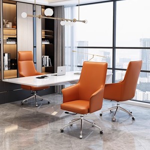 Chaise de <span class=keywords><strong>bureau</strong></span> moderne avec fonctions de levage, de rotation et d'inclinaison pour la maison, le <span class=keywords><strong>bureau</strong></span> ou les entreprises, fabriquée en cuir synthétique durable - Product Image 2