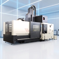 Centre d'usinage vertical CNC 5 axes haute précision GMC1611 certifié CE