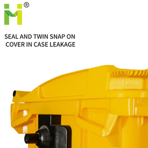 Màu Vàng Thùng Rác Bin 660L 1100L Cho Bệnh Viện Nhựa Chất Thải Nguy hiểm Container Chất Thải Y Tế Bin - Product Image 5