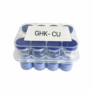 โรงงานผลิต CAS 49557-75-7 ผงเปปไทด์ทองแดง GHK-CU สีน้ำเงินบริสุทธิ์ 99% - Product Image 5