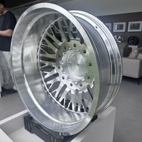 Jantes de camion Deoneo 24x14 26x14 28x16 argentées, finition polie, 8x6.5 8x170 8x180, forgées, pour Ford F-150 F-2